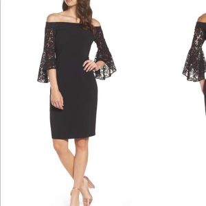 Black cocktail dress